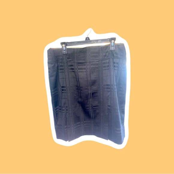 Etcetera Black Pencil Luxury Skirt Size 14 - Picture 1 of 5